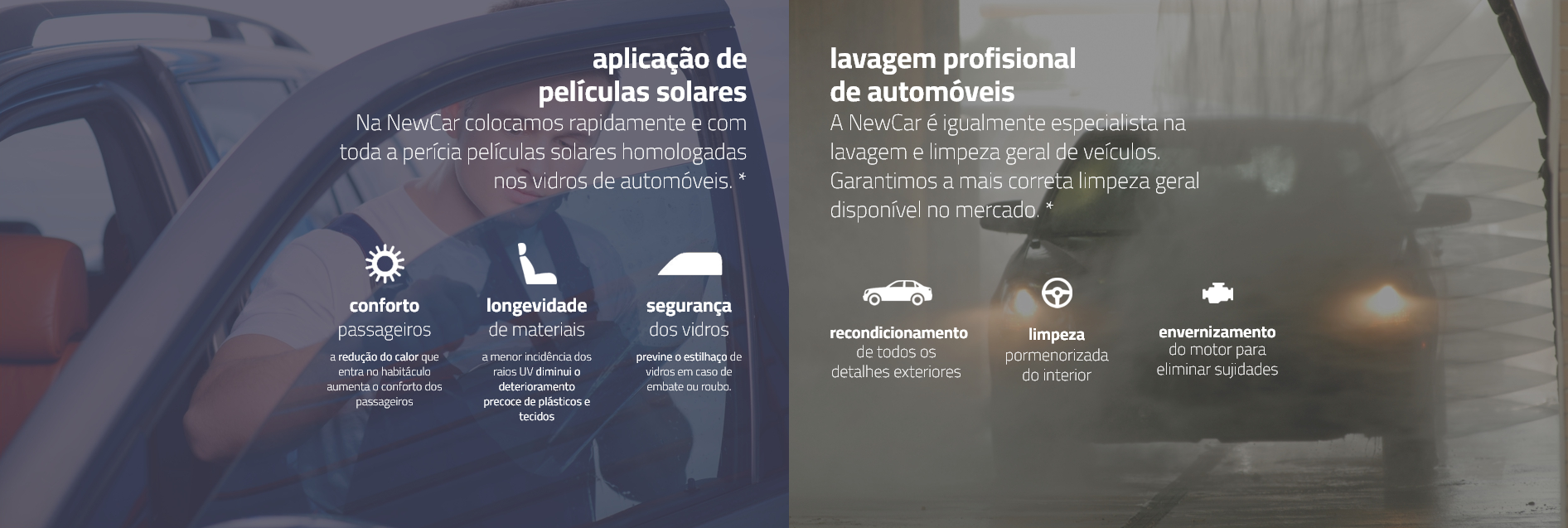 newCar - Peliculas Solares Lavagem Profissional - Covilhã